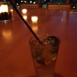 Mi primera cena con el grupo de Chevy fue exquisita. ¡Mojitos!  My first dinner with the group from Chevy was exquisite. Mojitos!