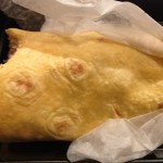 Sí, hasta un "wrap" (tortilla) retrato.  Yes, I even took a picture of this wrap.